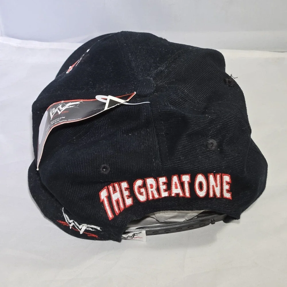 Dwayne The Rock‎ Johnson WWF WWE The Great One Snapback Hat Black VTG 90s NWT
